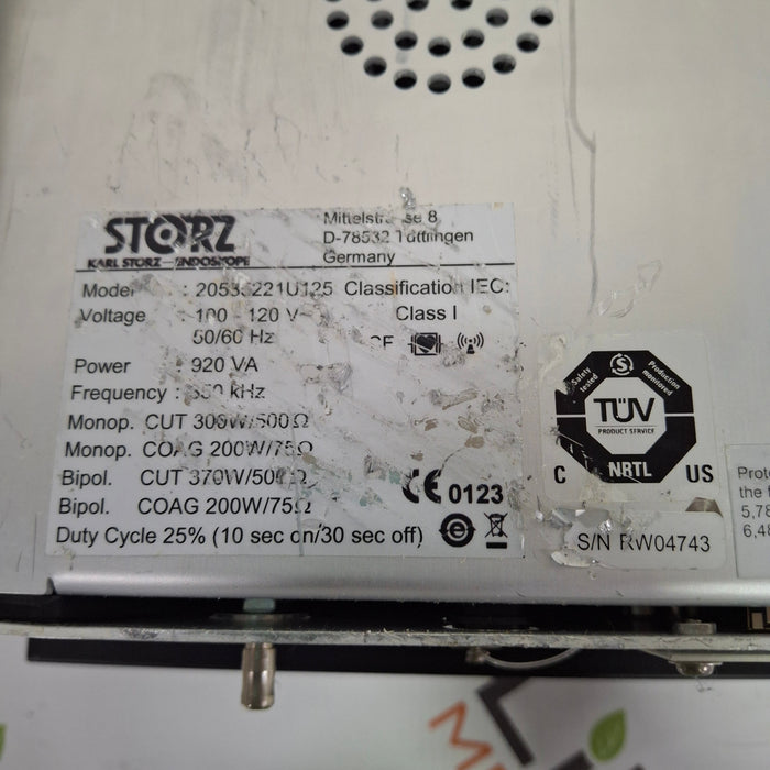 Karl Storz Karl Storz 205352 20 Autocon II 400 High-End Electrosurgical Unit Electrosurgical Units reLink Medical