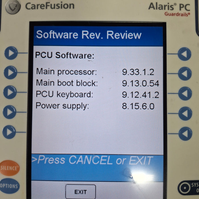 CareFusion Alaris 8015 Large Screen POC Infusion Pump