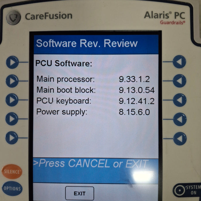 CareFusion Alaris 8015 Large Screen POC Infusion Pump