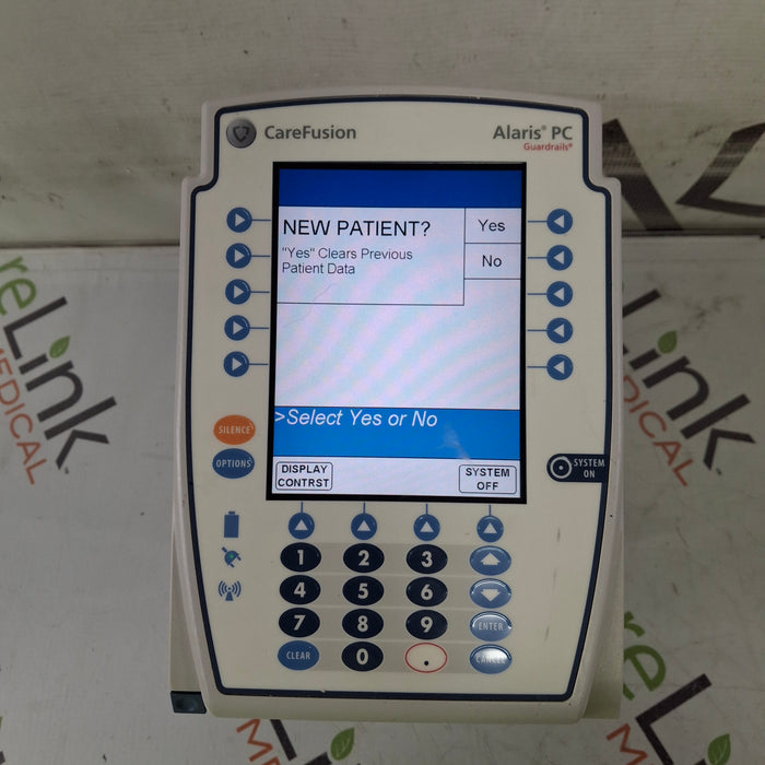 CareFusion Alaris 8015 Large Screen POC Infusion Pump