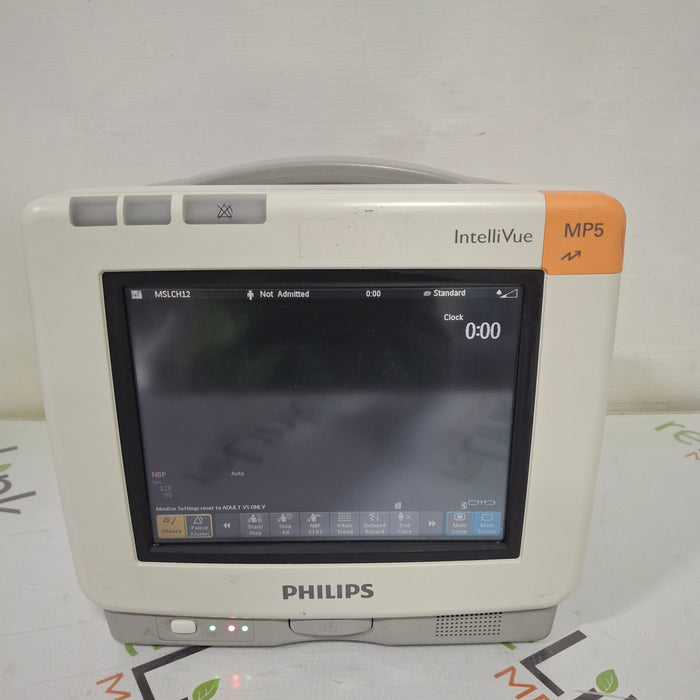 Philips Philips Intellivue MP5 - ECG, Fast SpO2, NIBP CO2 Patient Monitor Patient Monitors reLink Medical
