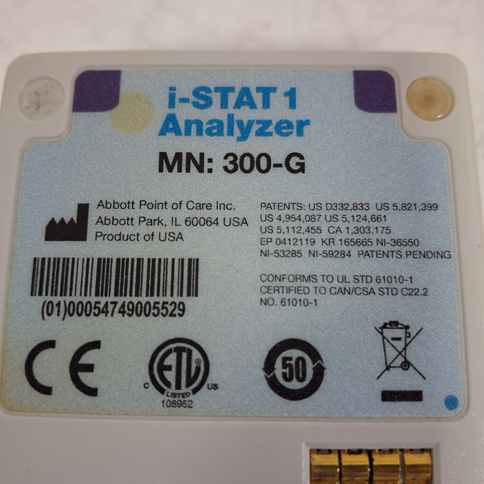 Abbott Abbott i-Stat 1 300G Wireless Blood Analyzer Clinical Lab reLink Medical