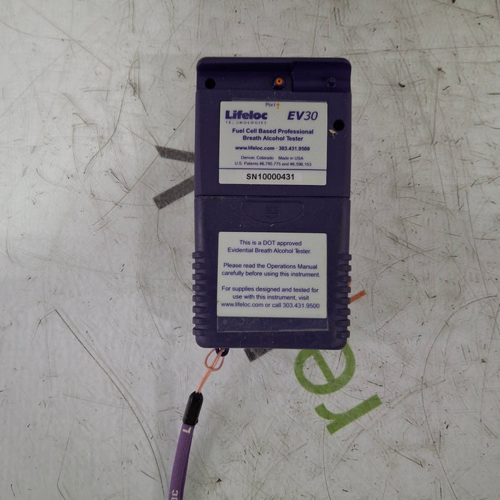 Lifeloc Technologies EV30 Breathalyzer