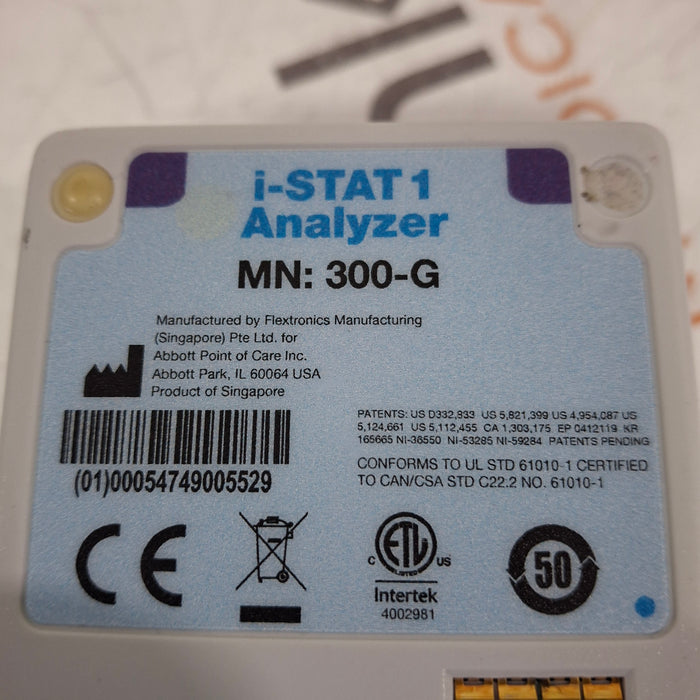 Abbott Abbott i-Stat 1 300G Wireless Blood Analyzer Clinical Lab reLink Medical