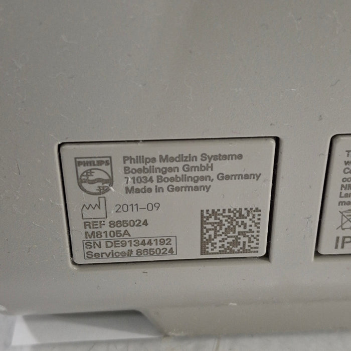 Philips Intellivue MP5 - ECG, Fast SpO2, NIBP Patient Monitor