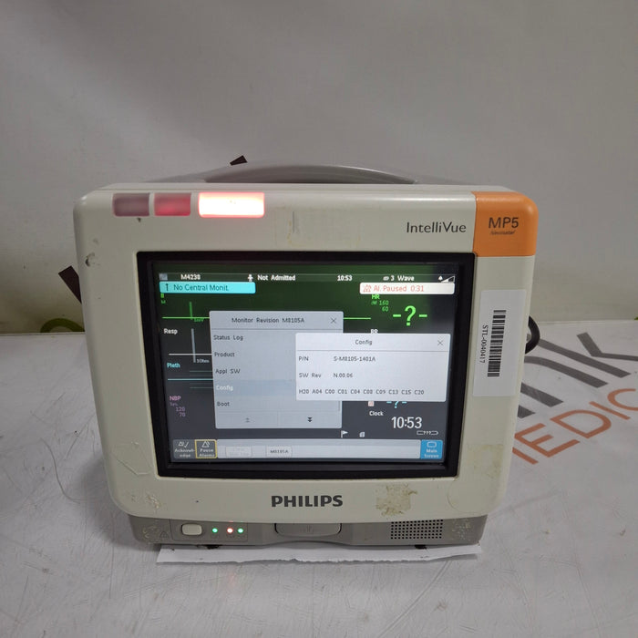 Philips Philips IntelliVue MP5 Neonatal Fast SpO2, ECG, NIBP Patient Monitor Patient Monitors reLink Medical