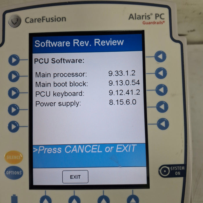 CareFusion Alaris 8015 Large Screen POC Infusion Pump