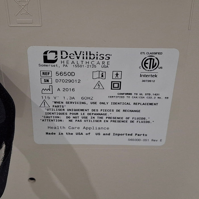 DeVilbiss Healthcare 5650D Pulmo-Aide Compressor