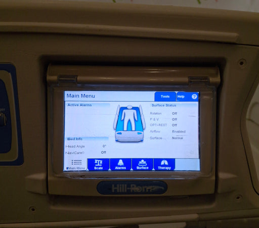 Hill-Rom Hill-Rom TotalCare P1900 w/ SpO2RT Upgrade Kit ICU Bed Beds & Stretchers reLink Medical