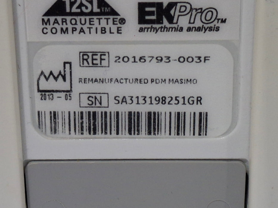 GE Healthcare GE Healthcare PDM Masimo Patient Data Module Patient Monitors reLink Medical