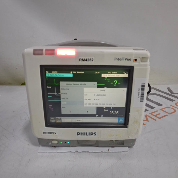 Philips Intellivue MP5 - ECG, Fast SpO2, NIBP Patient Monitor