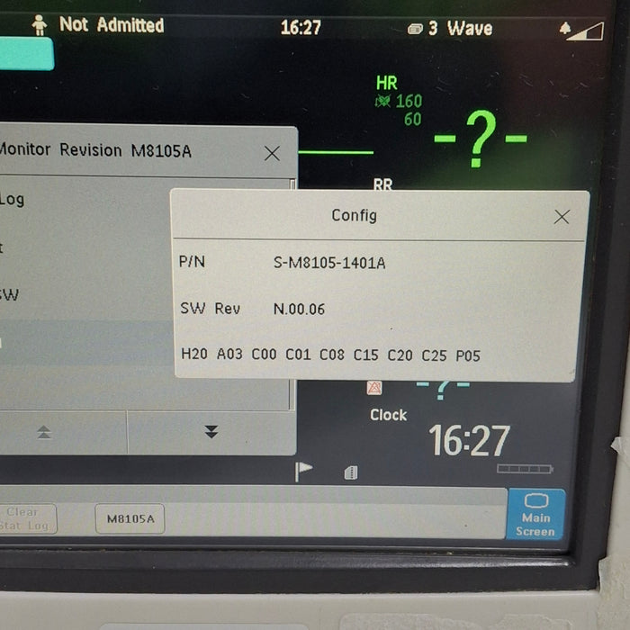 Philips Intellivue MP5 - ECG, Fast SpO2, NIBP Patient Monitor