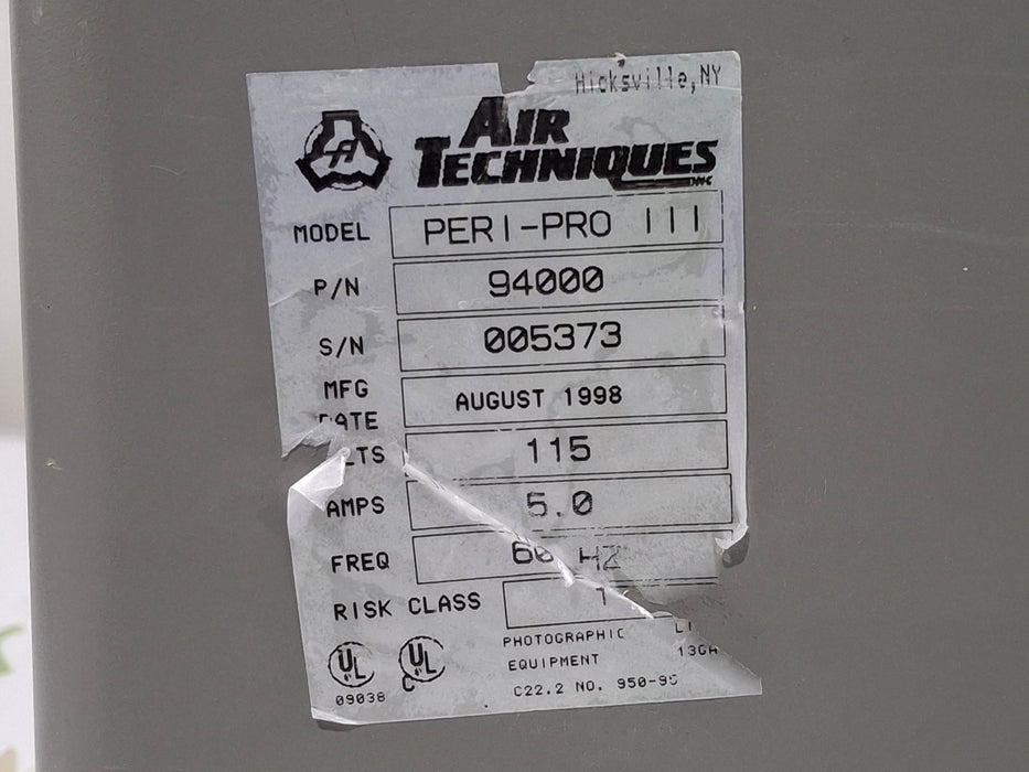 Air Techniques Air Techniques Peri Pro III X-Ray Film Processor CR and Imagers reLink Medical