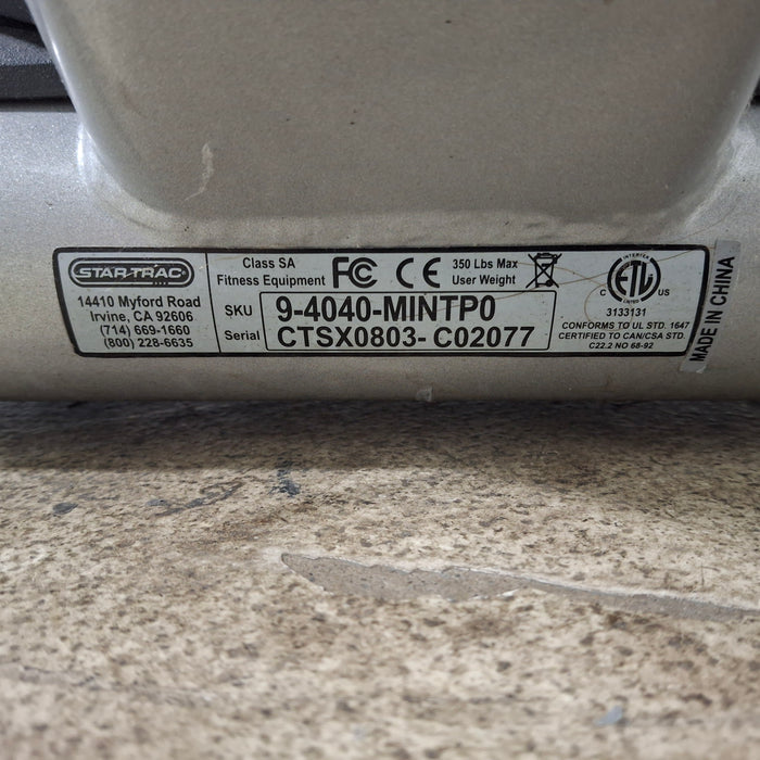 Star Trac Star Trac S-CTx Elliptical Cross Trainer Fitness and Rehab Equipment reLink Medical