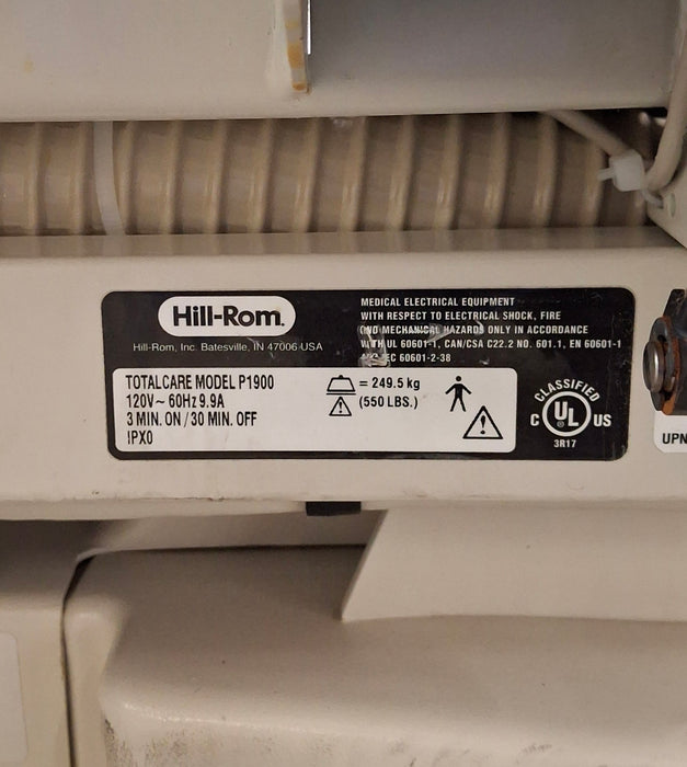 Hill-Rom Hill-Rom TotalCare P1900 w/ SpO2RT Upgrade Kit ICU Bed Beds & Stretchers reLink Medical