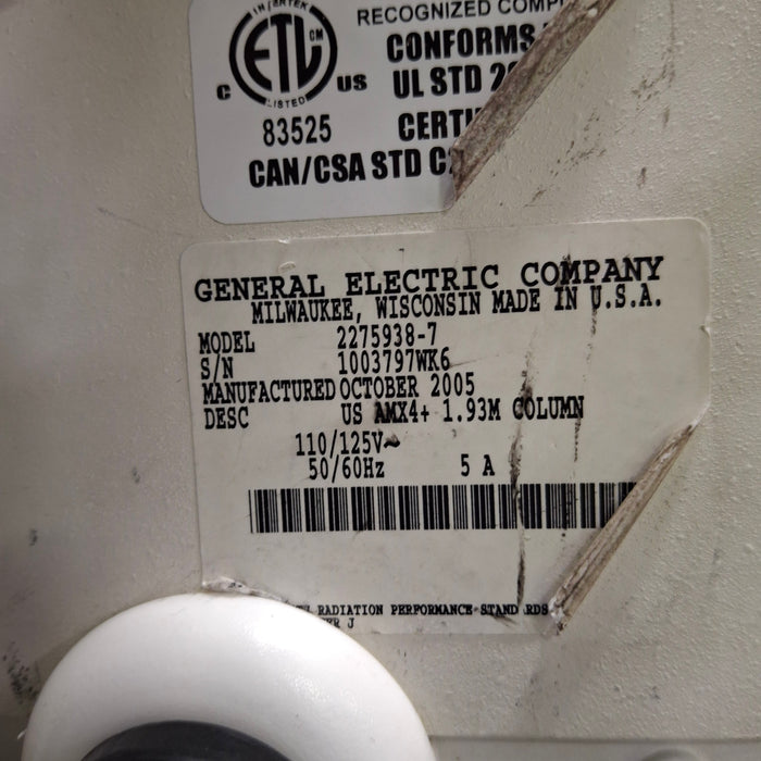 GE Healthcare AMX 4 Plus Portable X-Ray Unit