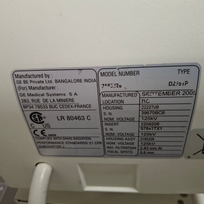 GE Healthcare AMX 4 Plus Portable X-Ray Unit