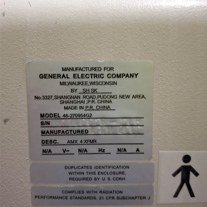 GE Healthcare AMX 4 Plus Portable X-Ray Unit