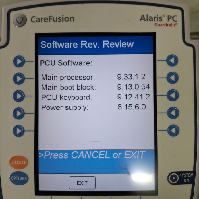 CareFusion Alaris 8015 Large Screen POC Infusion Pump