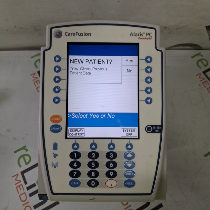 CareFusion Alaris 8015 Large Screen POC Infusion Pump