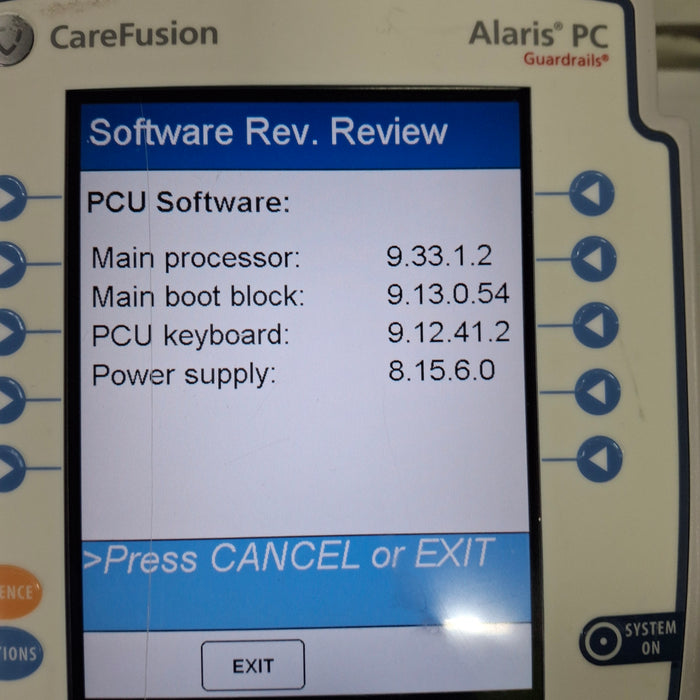 CareFusion Alaris 8015 Large Screen POC Infusion Pump