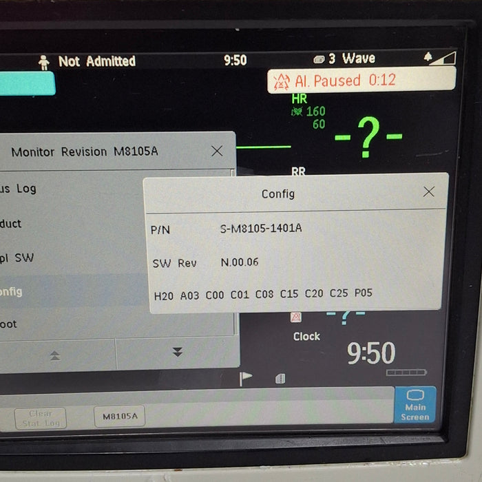 Philips IntelliVue MP5 Neonatal Fast SpO2, ECG, NIBP Patient Monitor
