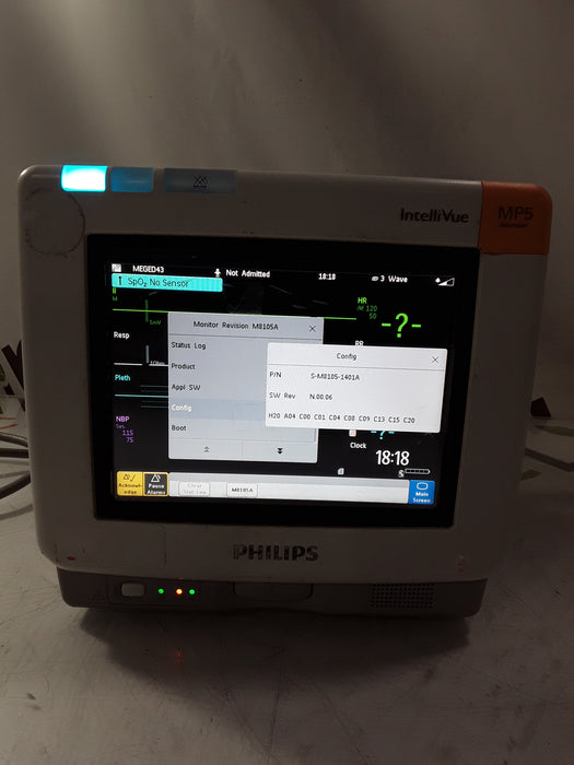Philips Philips IntelliVue MP5 Neonatal Fast SpO2, ECG, NIBP Patient Monitor Patient Monitors reLink Medical