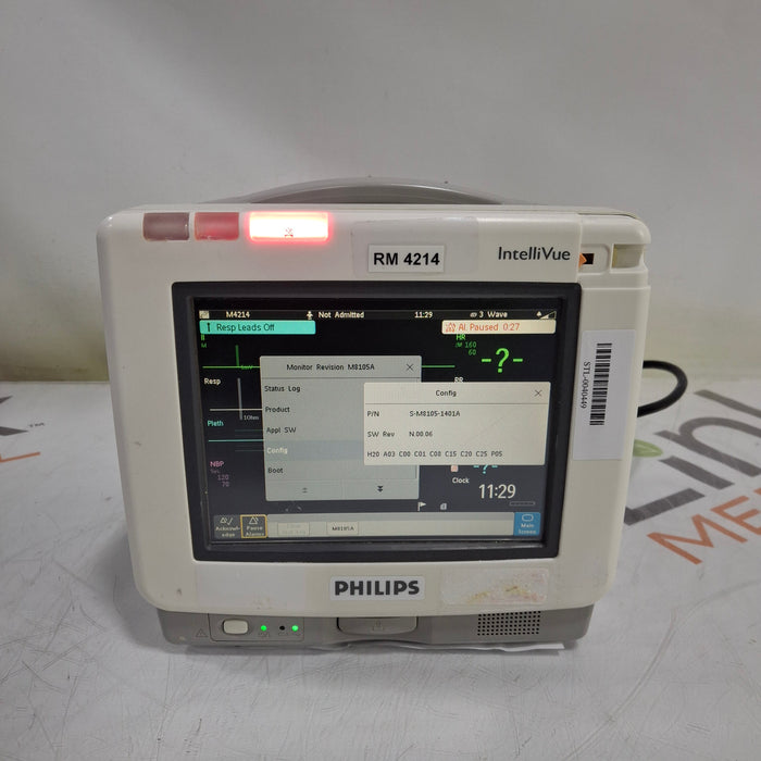 Philips Philips Intellivue MP5 - ECG, Fast SpO2, NIBP Patient Monitor Patient Monitors reLink Medical