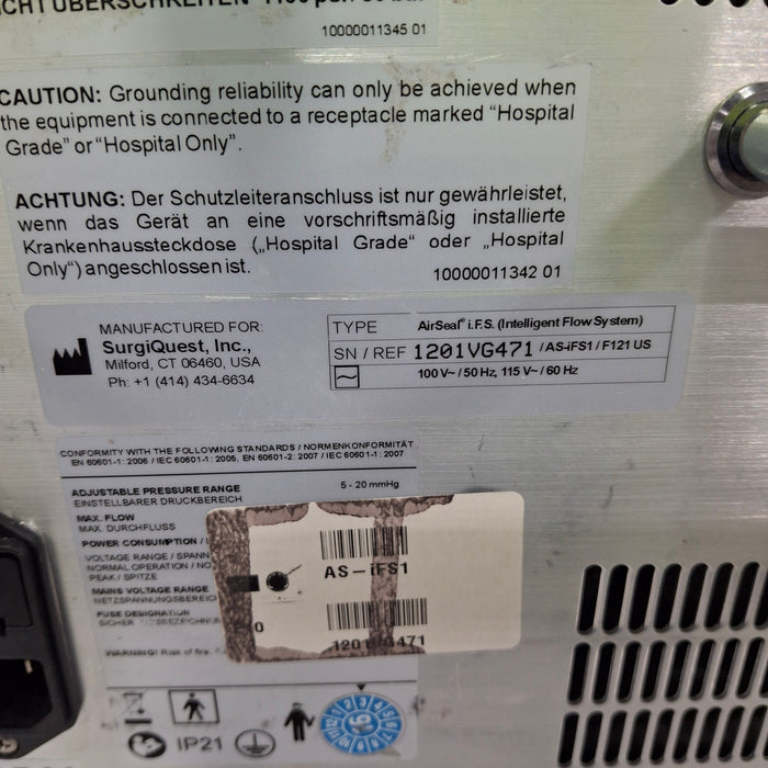 ConMed ConMed AirSeal IFS Intelligent Flow System Insufflator Electrosurgical Units reLink Medical