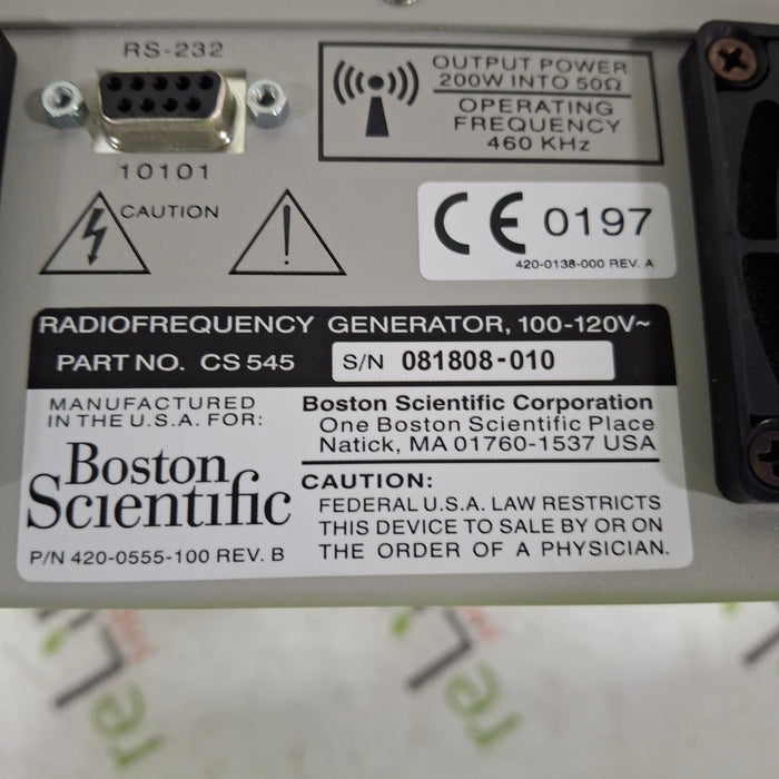 Boston Scientific RF 3000 Radiofrequency Ablation System