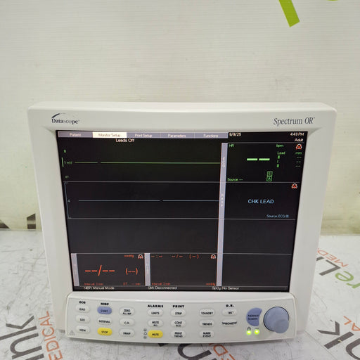 Mindray Mindray Datascope Spectrum OR Patient Monitor Patient Monitors reLink Medical