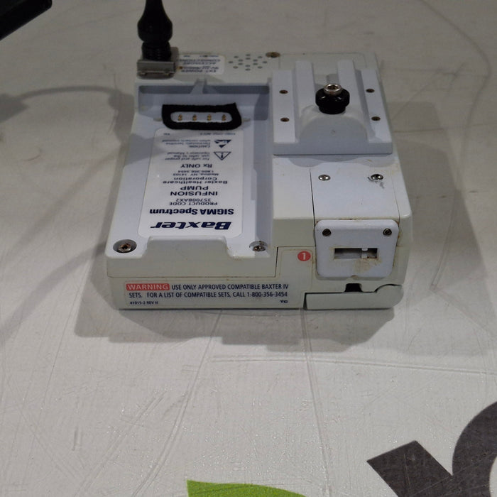 Baxter Sigma Spectrum 8.00.03 w/o Battery Infusion Pump