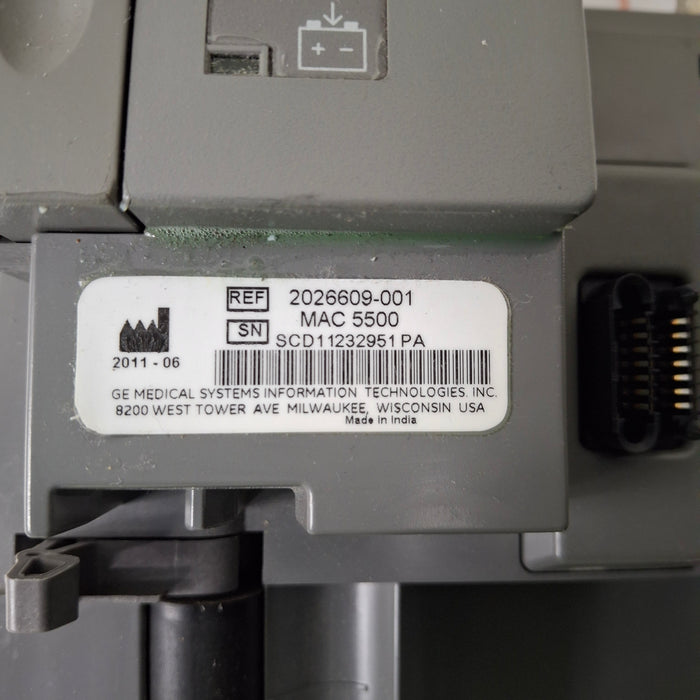 GE Healthcare GE Healthcare MAC 5500 ECG without CAM Module Cardiology reLink Medical