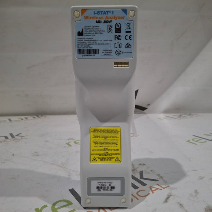 Abbott Abbott i-Stat 1 300W Wireless Blood Analyzer Clinical Lab reLink Medical