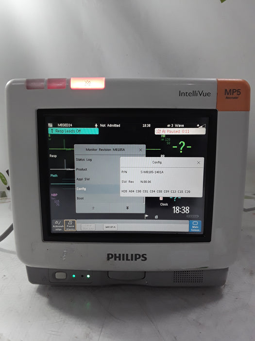 Philips Philips IntelliVue MP5 Neonatal Fast SpO2, ECG, NIBP Patient Monitor Patient Monitors reLink Medical