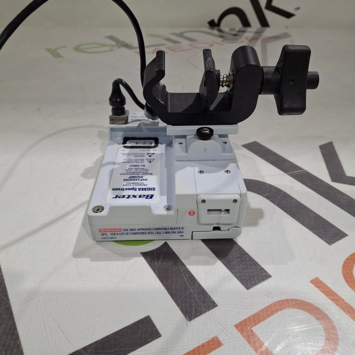 Baxter Baxter Sigma Spectrum 8.00.03 w/o Battery Infusion Pump Infusion Pump reLink Medical