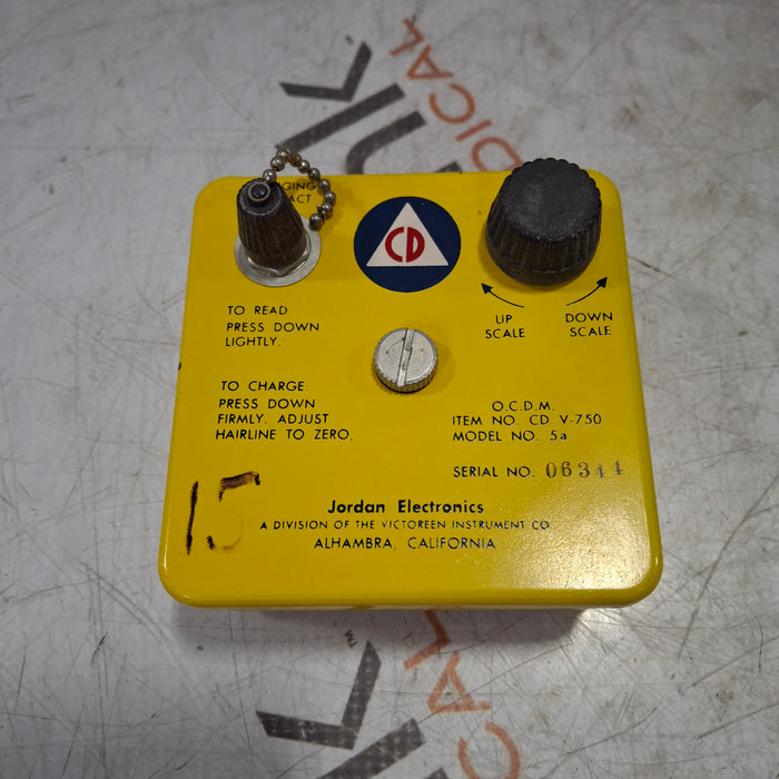 Civil Defense Civil Defense CDV-700 6 Radiation Detector Research Lab reLink Medical