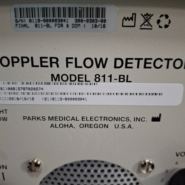 Parks Parks 811-BL Doppler Flow Detector Surgical Equipment reLink Medical