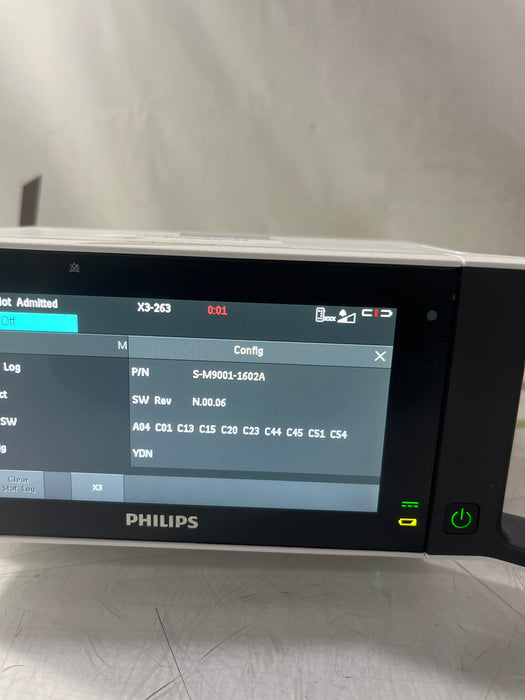 Philips IntelliVue X3 - Masimo Rainbow SpO2 Transport Patient Monitor