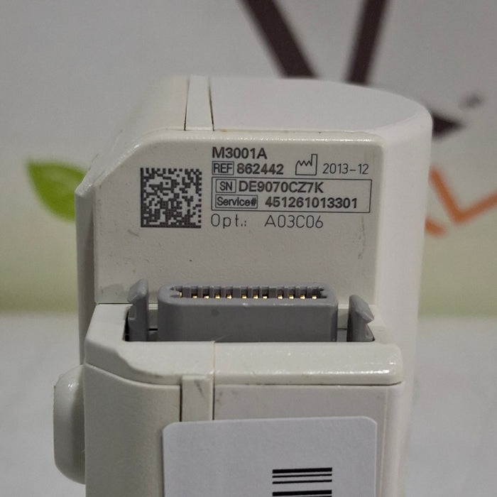 Philips M3001A-A03C06 Masimo SpO2, NIBP, ECG, Temp, IBP MMS Module