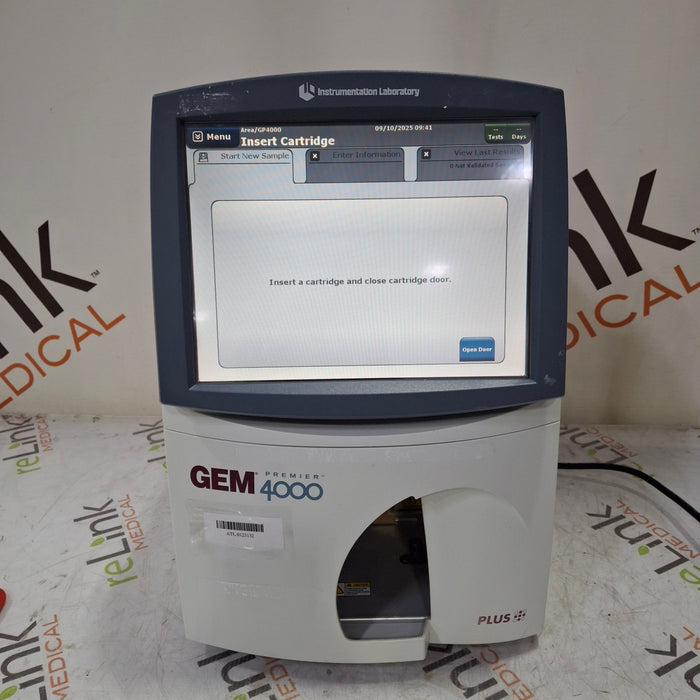 Instrumentation Laboratory Company Instrumentation Laboratory Company Gem Premier 4000 Blood Gas Analyzer Clinical Lab reLink Medical