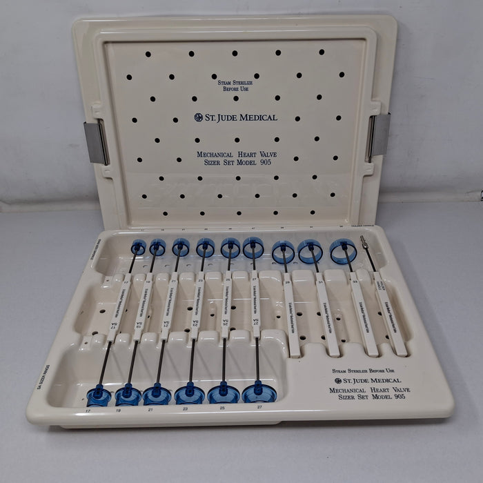 St. Jude Medical, Inc. St. Jude Medical, Inc. 905 Mechanical Heart Valve Sizer Set Surgical Instruments reLink Medical