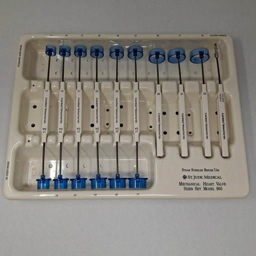 St. Jude Medical, Inc. St. Jude Medical, Inc. 905 Mechanical Heart Valve Sizer Set Surgical Instruments reLink Medical