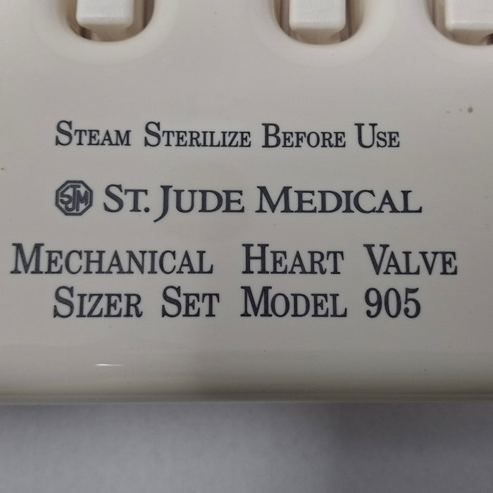St. Jude Medical, Inc. St. Jude Medical, Inc. 905 Mechanical Heart Valve Sizer Set Surgical Instruments reLink Medical