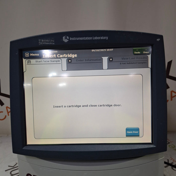 Instrumentation Laboratory Company Gem Premier 4000 Blood Gas Analyzer