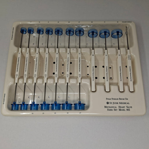 St. Jude Medical, Inc. St. Jude Medical, Inc. 905 Mechanical Heart Valve Sizer Set Surgical Instruments reLink Medical