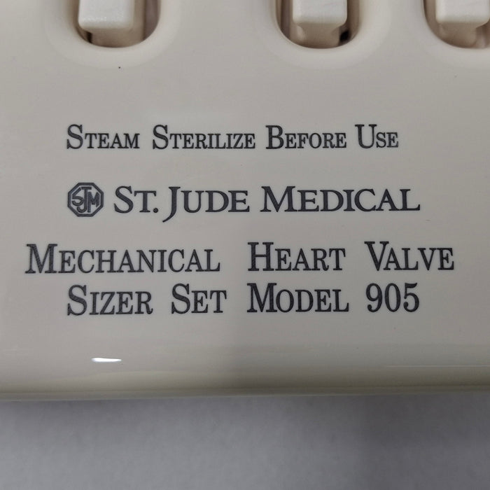 St. Jude Medical, Inc. St. Jude Medical, Inc. 905 Mechanical Heart Valve Sizer Set Surgical Instruments reLink Medical