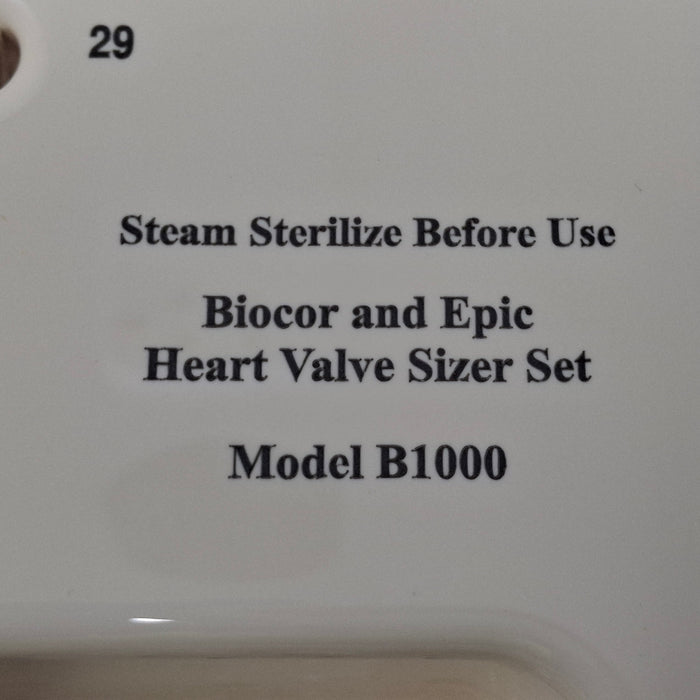 St. Jude Medical, Inc. St. Jude Medical, Inc. B1000 Biocor and Epic Heart Valve Sizer Set Surgical Sets reLink Medical