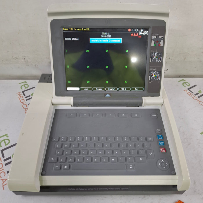 GE Healthcare MAC 5500 HD ECG without CAM Module