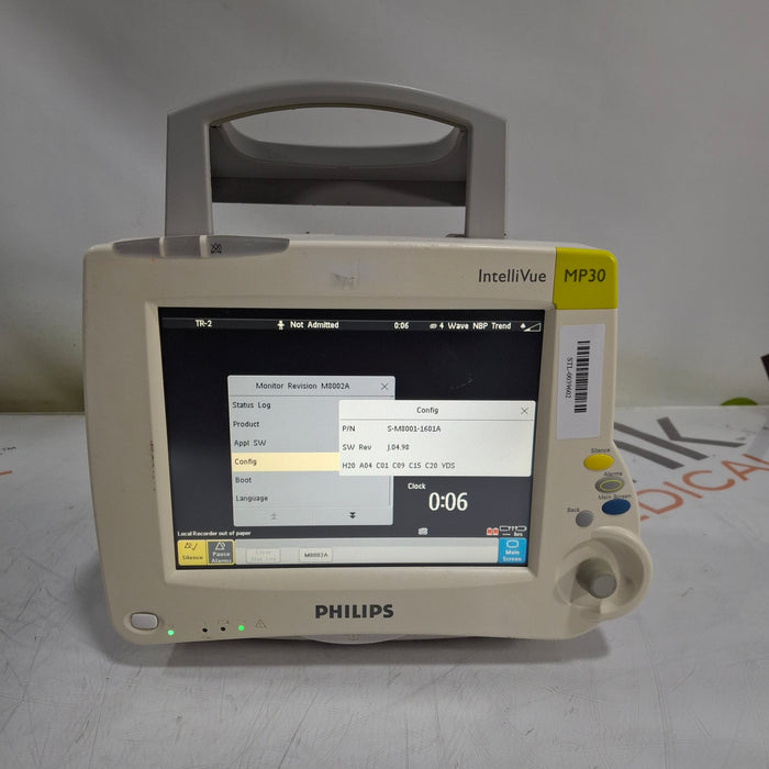 Philips IntelliVue MP30 Patient Monitor